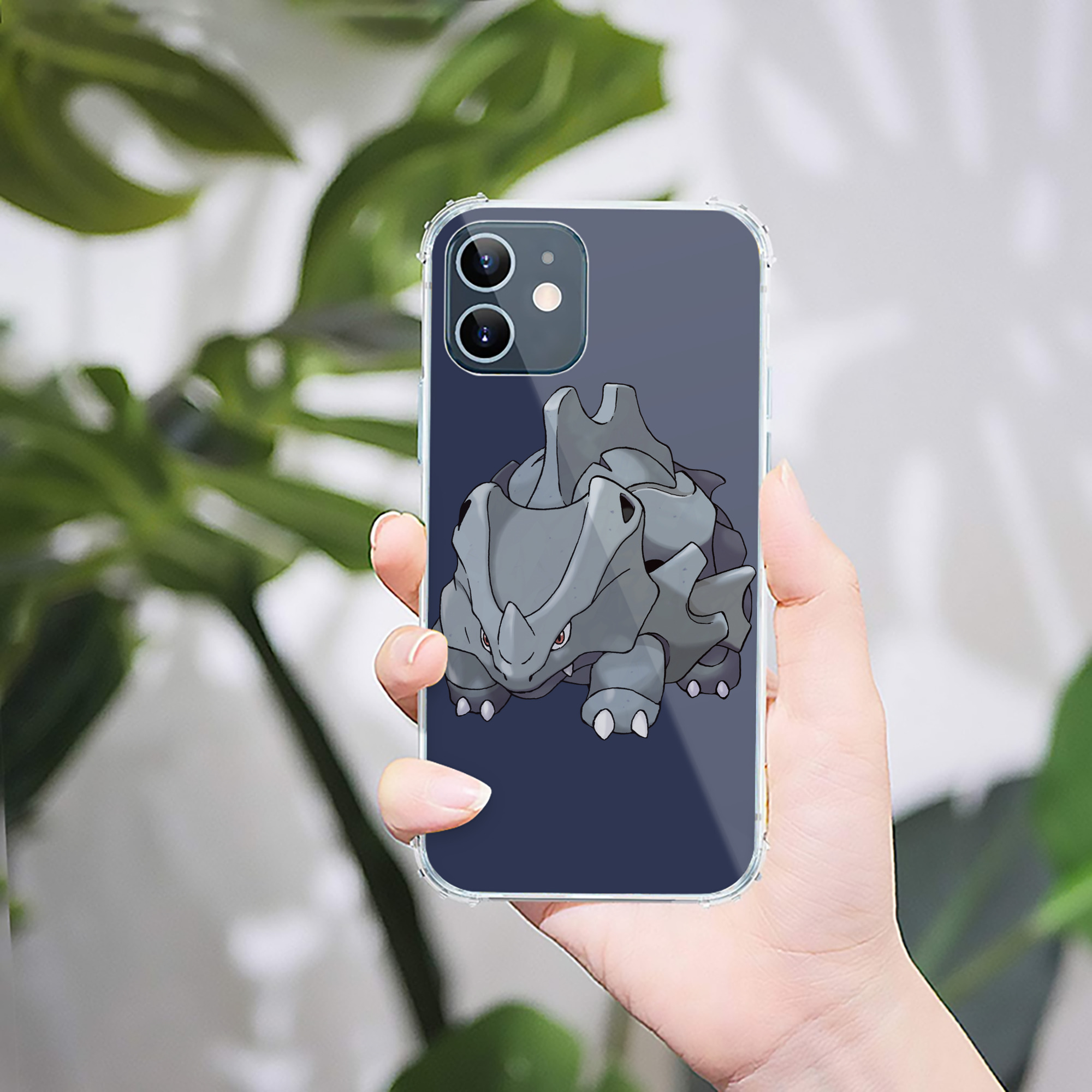 （画像用） ポケットモンスター Pokémon 【iPhone 12シリーズ対応】透明スマホケース（クリアソフトケース）